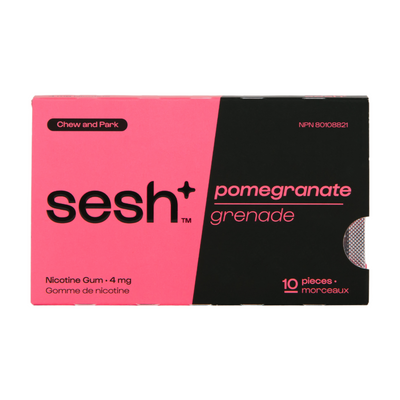 Sesh Premium Gum Pomegranate Flavor
