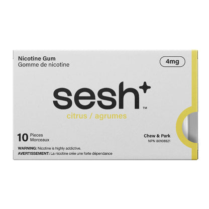 Sesh+ Nicotine Gum Citrus
