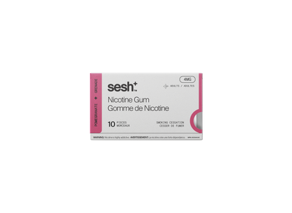 Sesh+ Nicotine Gum Pomegranate