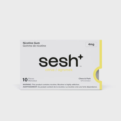 Sesh+ Nicotine Gum Citrus